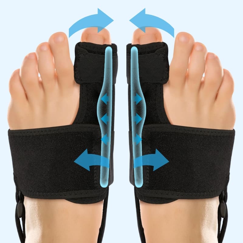 Valgux™ Skinne | Tåkorrektor mod skæv storetå (Hallux Valgus)